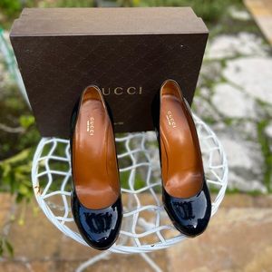 Gucci Heels with platform very chic like new